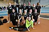 RØROS J14: RIL J14 kom på tredjeplass i sin serie i Sparebank 1 Cup i Steinkjer. På bildet er Amalie, Oda, Maja, Kaja, Michelle, Inger, Chanette, Maja Olise, Ayla Malene, Ine Andrea, Sigrid, Eira og Sara. Foto: Privat