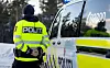 KONTROLL: Politiet holdt kontroll på Røros søndag. Foto: Cecilie Bergan Stuedal