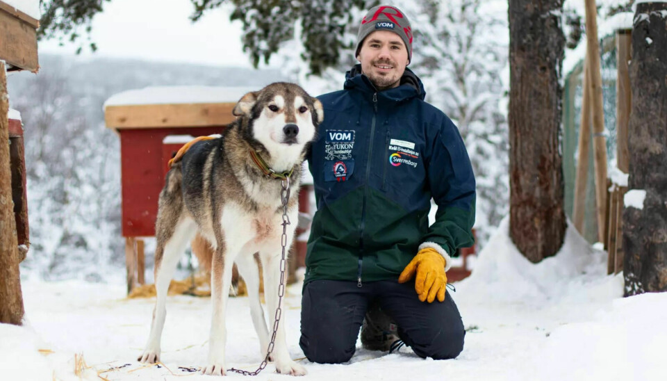 GRATULERER! Niklas Rogne tok seieren i årets Gruvløp - vi gratulerer! Foto: Morten Haugseggen