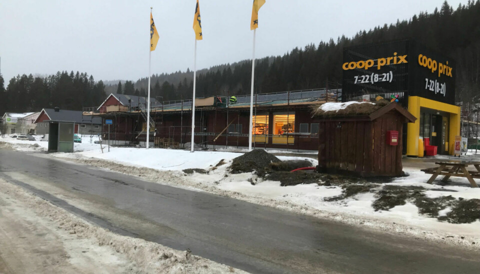 STENGT: Coop Prix i Haltdalen måtte stenge nyttårsaften. Foto: Fjell-Ljom-tipser