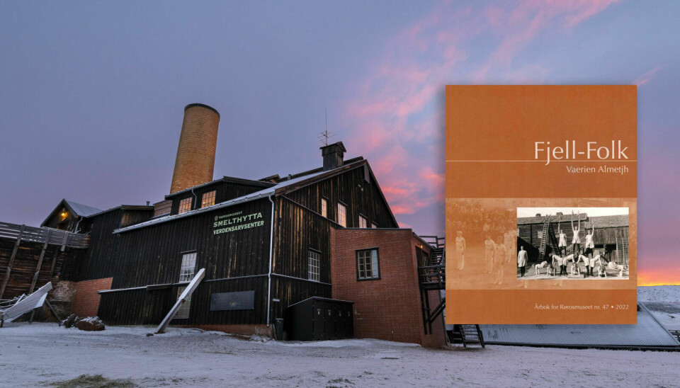 ÅRBOK: Det er Rørosmuseet som står bak boka «Fjell-Folk/Vaerien Almetjh». Foto: Cecilie Bergan Stuedal