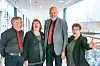 SYNGER: Fra venstre: Rudolf Sivertsgård, Anne Mari Estensen, Torbjørn Auran og Berit Konstad Graftås. Foto: Odd Rune Wang