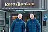 GODT TIDSPUNKT: Om du sitter på en god gründeridé, mener assisterende banksjef Kjetil Reinskou og avdelingsleder for bedriftsmarkedet i Rørosbanken, Hans Arvid Kosberg, at nå er et godt tidspunkt å gjøre noe med det. Foto: Marit Langseth
