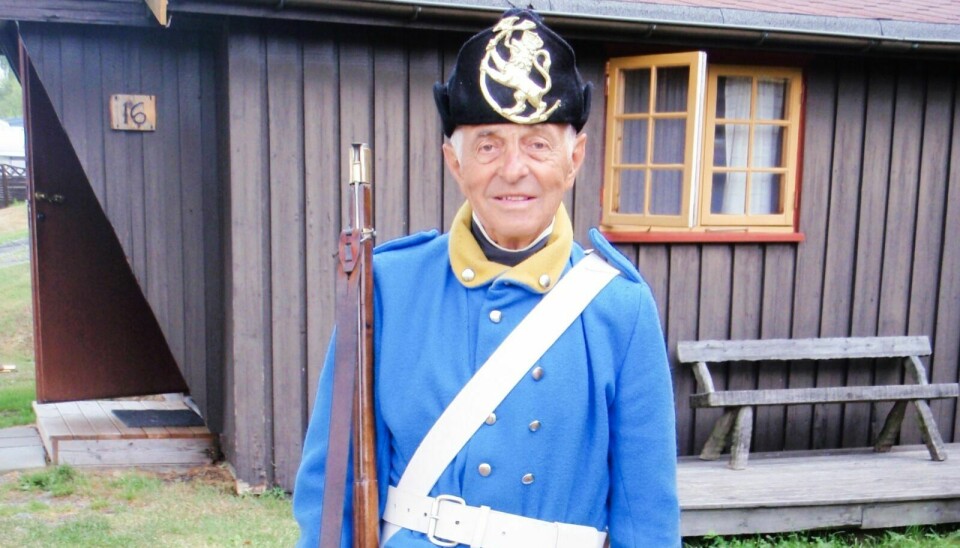 Skieløbersoldat Håvard Moen. Foto: Privat