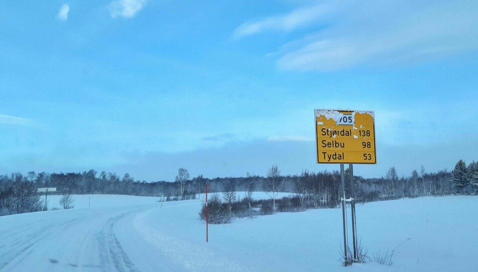 ÅPNET: Rundt klokka 03.30 ble fylkesvei 705 åpnet igjen over Langsvola. Arkivfoto: Marit Langseth