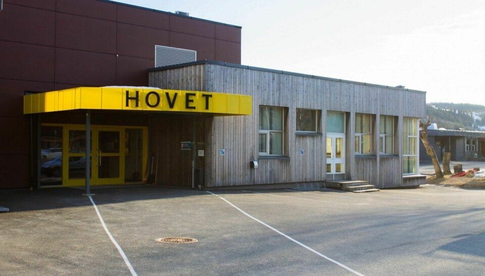 HOVET: Drop-in-vaksineringa vil foregå i Hovet. Arkivfoto: Eskil Buseth Folstad