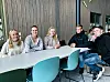OD-KOMITEEN: Julia Rian, Victoria Sandnes, Naimi Renander Bransfjell, William Wessel Dahl og Kristoffer Simonsen Hjertmoen. Foto: Røros videregående skole