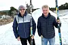 SVIKTER: Hyttefolket svikter dessverre løypeforeningene slår leder av Røros Løypeforening Roger Berggård og leder av Os tur og løypeforening Geir Østgårdsgjelten fast. Foto: Per Morten Hoff