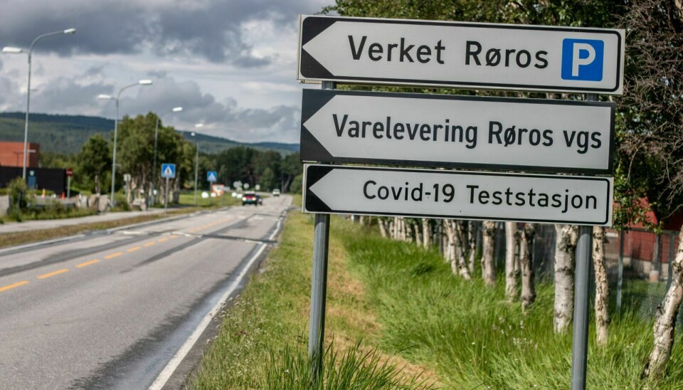 FLYTTER: Røros kommune flytter teststasjonen for korona til Verket Røros. Foto: Marit Langseth