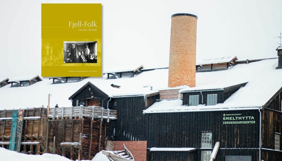Det er Rørosmuseet som står bak boka Fjell-Folk/Vaerien Almetjh. Foto: Marit Langseth
