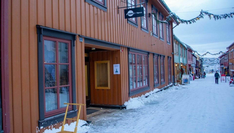 NYE EIERE: Denne forretningseiendommen i Kjerkgata har nylig fått nye eiere. Foto: Eli Wintervold