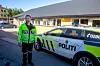 PÅ PLASS: I forbindelse med første skoledag har politiet på Røros sammen med UP hatt fartskontroll ved Røros barneskole. 28 bilister fikk forenklede forelegg. Høyeste målte hastighet var 72 km/t i 50-sonen. Foto: Eli Wintervold