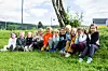 FØRSTEKLASSINGER: Elevene i første trinn på Hov skole er godt i gang med skolehverdagen. F.v: Ronja Kristin Lien, Torleif Kulbotten, Oline Døhl Nesvold, Brian Vikan Engesvold, Konrad Støvne Bogholm, Julian Bakken Grindstad, Sverre Levi Nyhus, Mathias Haugsgjelten, Jakob Fætten, Mia Marie Aunøien Aune, Embla Træet Sokollek og Rikke Hovelsen. Edl Berhe Weldelibanos og Marte Kulbotten var ikke til stede da bildet ble tatt. Foto: Eskil Buseth Folstad