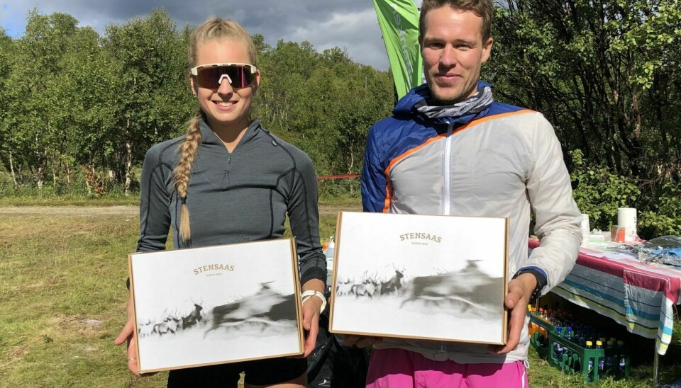 BEST: Ingeborg Nordaune og Eivind Dille Andersen var suverene vinnere. Foto: Rune Johnsen