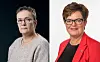 Guri Heggem og Heidi Greni, begge fra Senterpartiet.