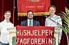 DIGITAL FEIRING: LO Røros og Holtålen, Røros SV, Røros AUF og Røros Arbeiderparti samarbeider om årets 1. mai-markering på Røros. Fra venstre Martin Hage Stjern fra Røros AUF, René Hedmark-Holm fra LO Røros og Holtålen og Oskar Tørres Lindstad fra Røros Arbeiderparti holder appeller. Arrangementet er tilgjengelig på fjell-ljom.no 1. mai fra klokka 13.00 Foto: Nils Kåre Nesvold