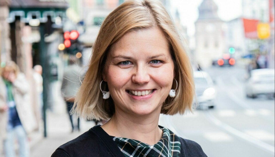 PÅ RØROSBESØK: Venstres stortingsrepresentant Guri Melby besøker denne uka flere Rørosbedrifter. Foto: Liv Aarberg, Venstre