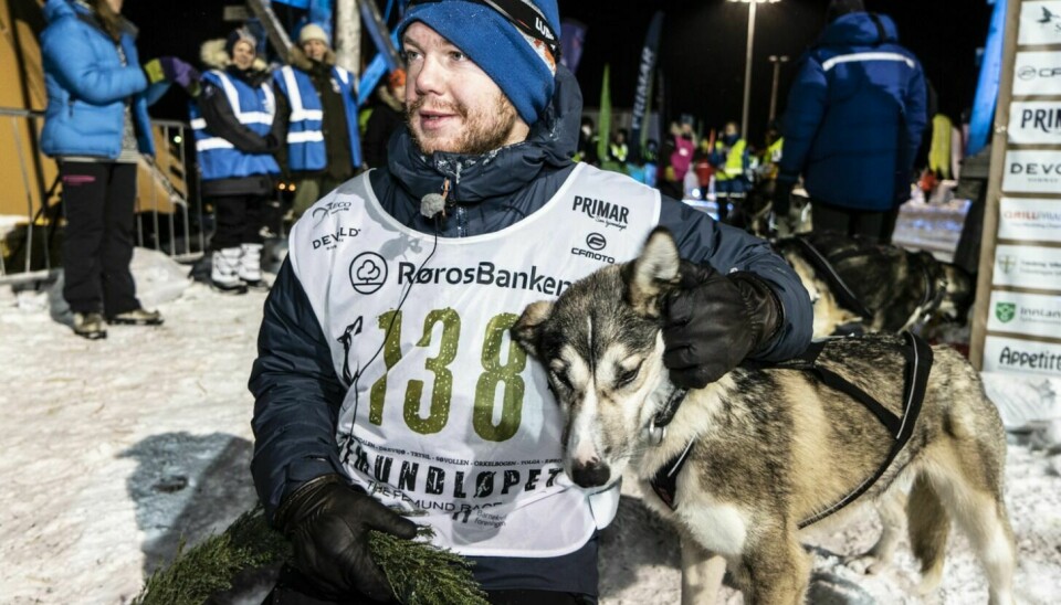NORGESMESTER: Ola Brennodden Sunde tok søndag sin fjerde seier i F450. Foto: Nils Kåre Nesvold