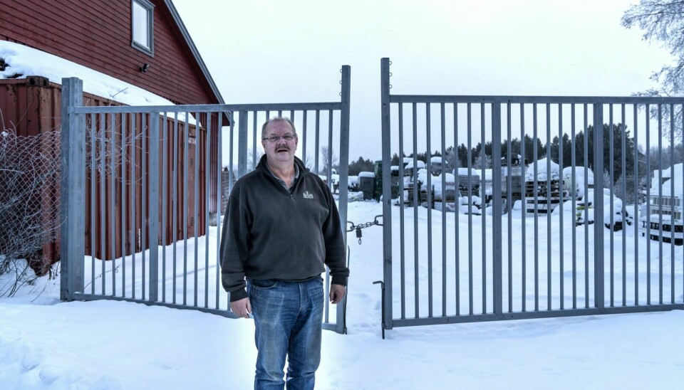 MÅ UTVIDE: Bergstaden Trelast ønsker å bygge på butikken med 192 kvadratmeter mot Håelva. – For å øke lønnsomheten er vi avhengig av tillatelse for å utvide butikken, sier eier Stein Vidar Sundt. Foto: Nils Kåre Nesvold