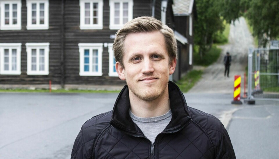 Christian Elgaaen står øverst på lista til Røros SV. Foto: Eskil Buseth Folstad