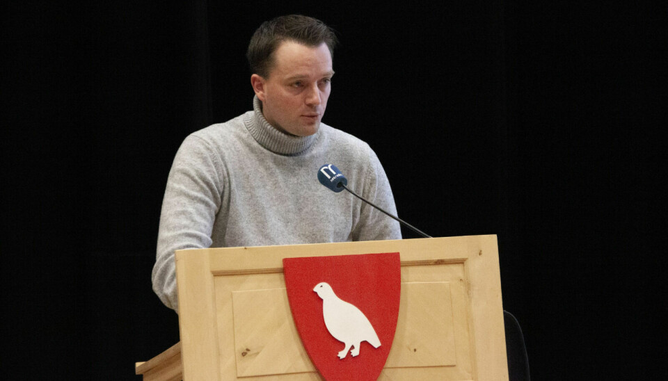 GJENNOMSLAG: Petter Almås (Ap) foreslo lavere gebyrøkninger på vann og avløp da kommunestyret behandlet gebyrregulativet for 2023. Det fikk han fullt gjennomslag for. Foto: Marius Haugan Lillegjære