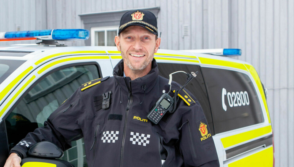 OPPKLART: Avsnittsleder Øyvind Unsgård ved Røros politistasjon opplyser at politiet har oppklart saken om innbruddet i ei hytte i Mølmannsdalen som skjedde rundt 17. august i år. Foto: Eli Wintervold