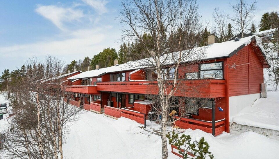 SOLGT: Denne rekkehusleiligheten på Røros ble solgt for 2.275.00 kroner Foto: Meglerhuset Nylander