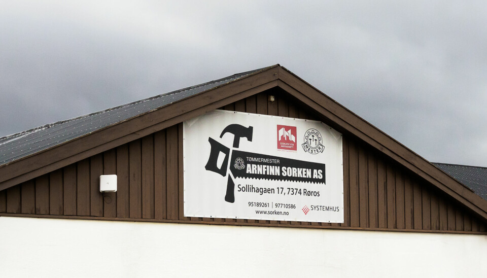 KONKURS: Byggmester Arnfinn Sorken er konkurs.