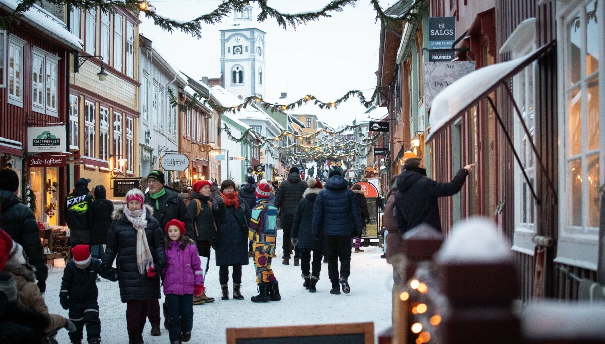 Disse var på Julemarked Røros