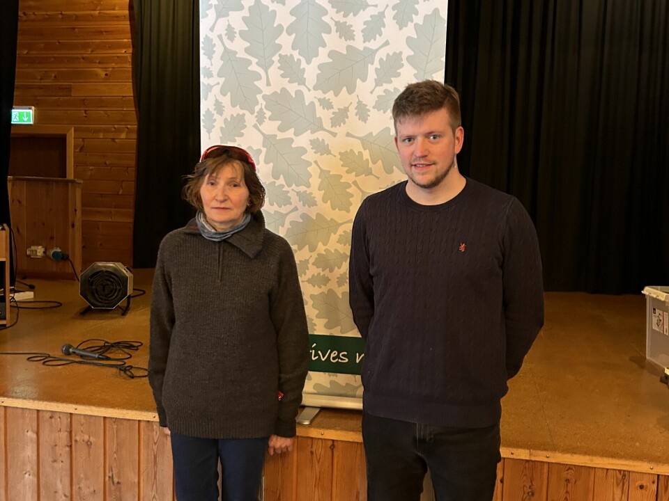 VINNERNE: Berit Vestermo, som går for Hovin IL, og Even Moholt, som går for Ålen IL, vant henholdsvis kvinne- og herreklassen.