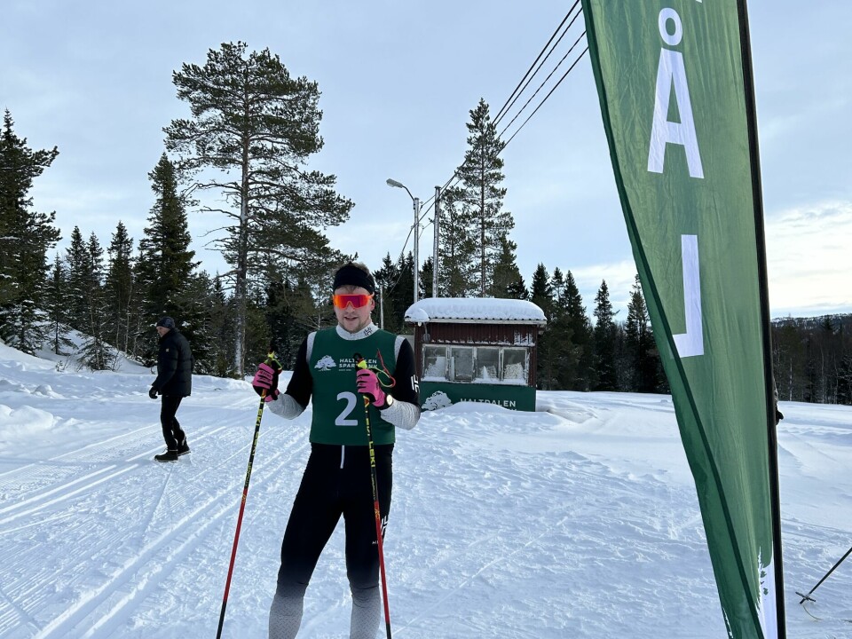 VINNEREN: Even Moholt fra Ålen IL vant løpet og fullførte på tiden 52:22.