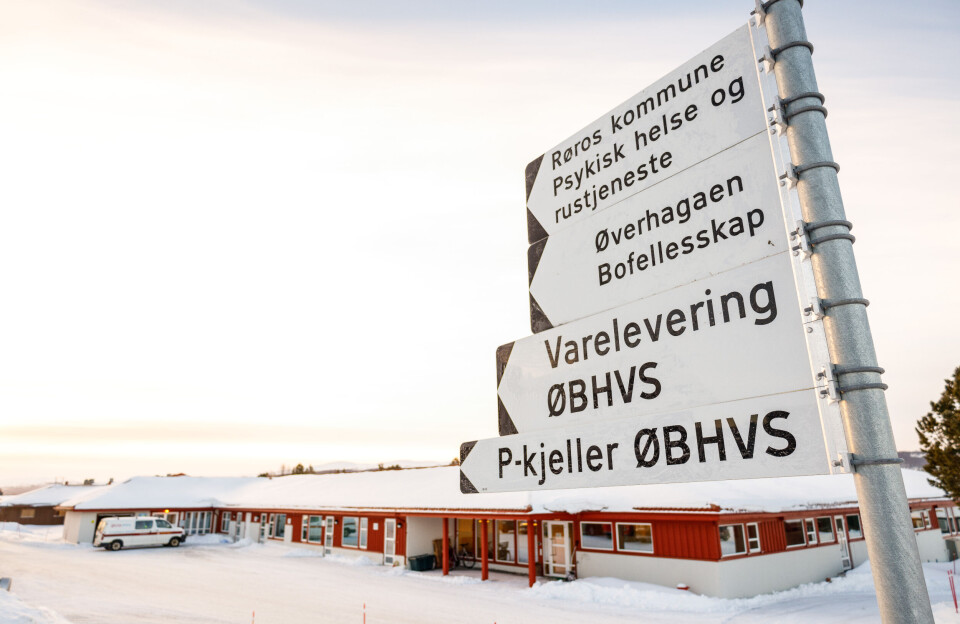 BLIR IKKE HENSYNTATT: Noen av de mest sårbare innbyggerne i Røros kommune bor på TFF. De blir nær sagt bokstavelig satt i skyggen av nye Ysterhagaen barnehage – i alle fall slik den foreslåtte reguleringsplanen ligger.