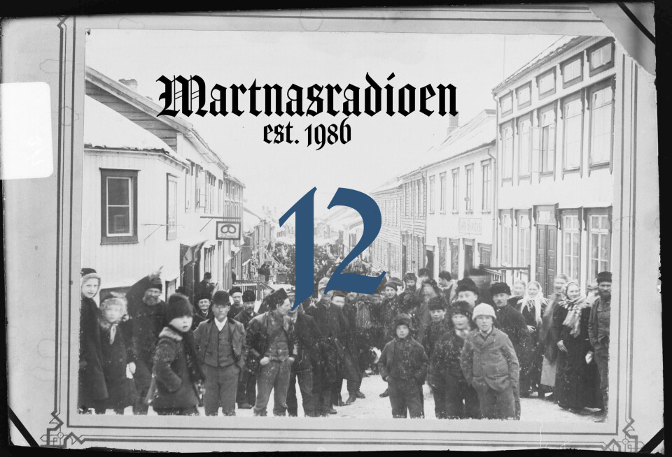 Episode 12 av Martnasradioen - Det brinner en eld.