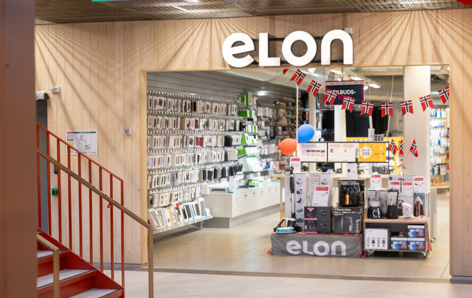 ELON RØROS: Elektrobutikken Elon holder til i kjelleren på Domus Kjøpesenter.