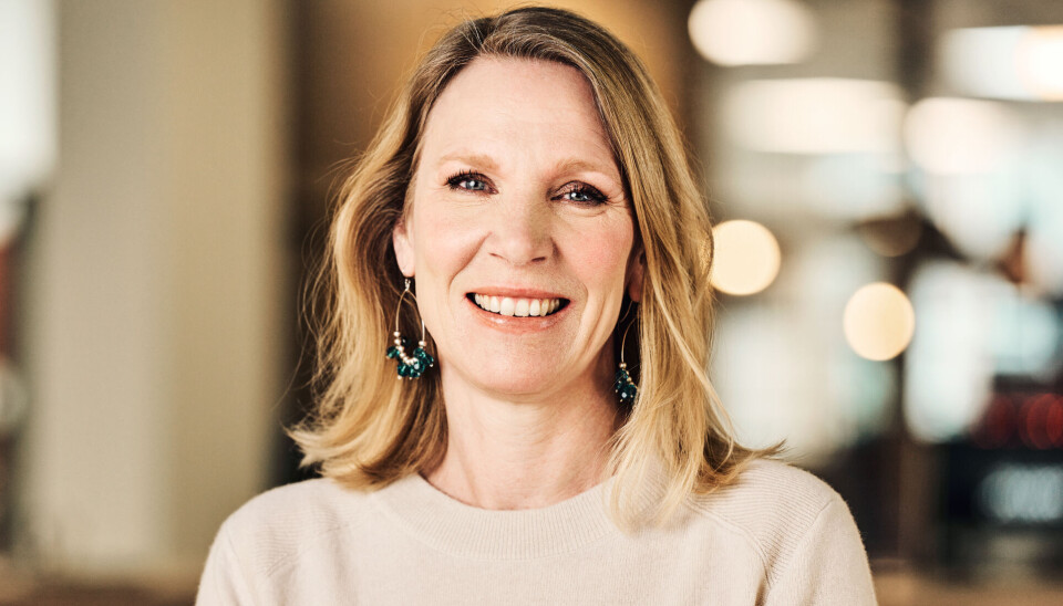 BEKLAGER: Informasjonssjef Ellen C. Scheen i Telia beklager overfor kunder i Ålen og Glåmos som er uten mobildekning.