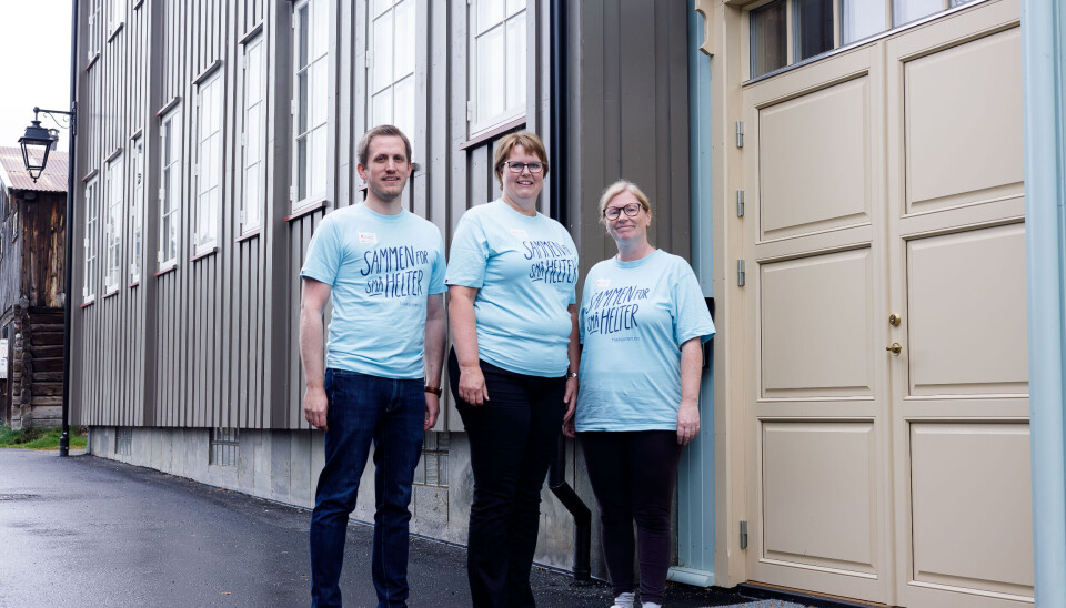 BARNEKREFTFORENINGA: Årets TV-aksjon går av stabelen 20. oktober. Innsamlinga går i år til barnekreftforeninga. Fra venstre: Christian Elgaaen, Monica Engan og Marianne Magga. BARNEKREFTFORENINGA: Årets TV-aksjon går av stabelen 20. oktober. Innsamlinga går i år til barnekreftforeninga.