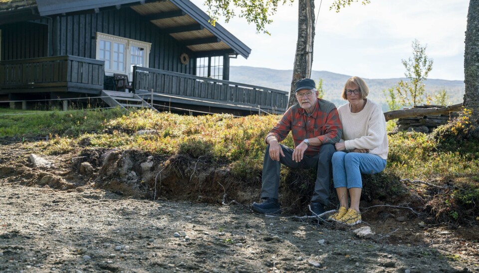 VENTER: Ekteparet Kokkvoll-Sorken er usikre på hva de nå skal gjøre med planene for anneks.