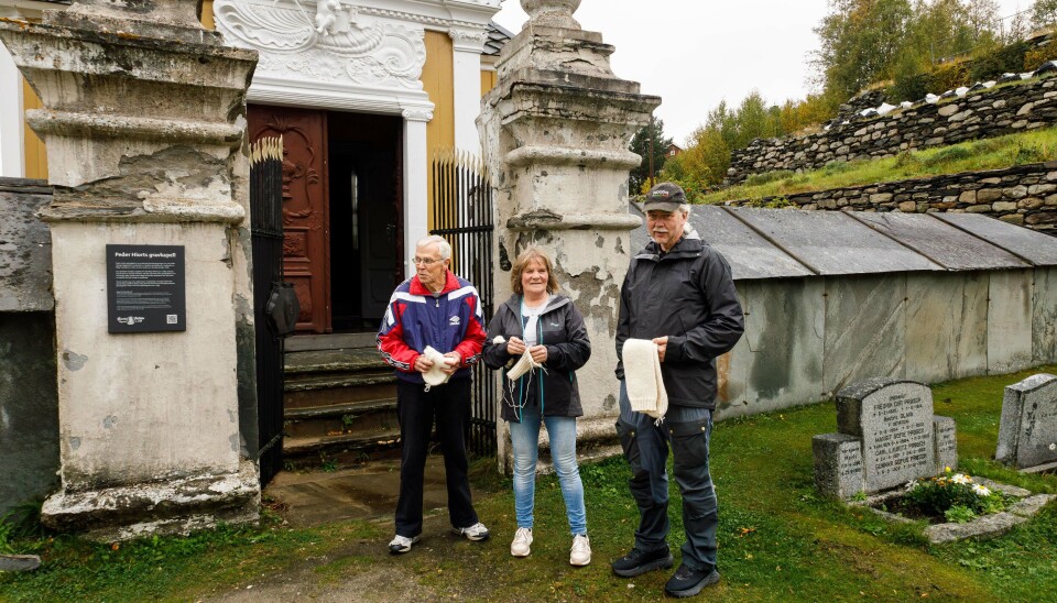 HUSSU: Faste Strømmevold, Ane Bakke og Pål Rønning sammen med resten av Hiorts stiftelse tilbyr «Hussu» til alle rørosinger lørdag.