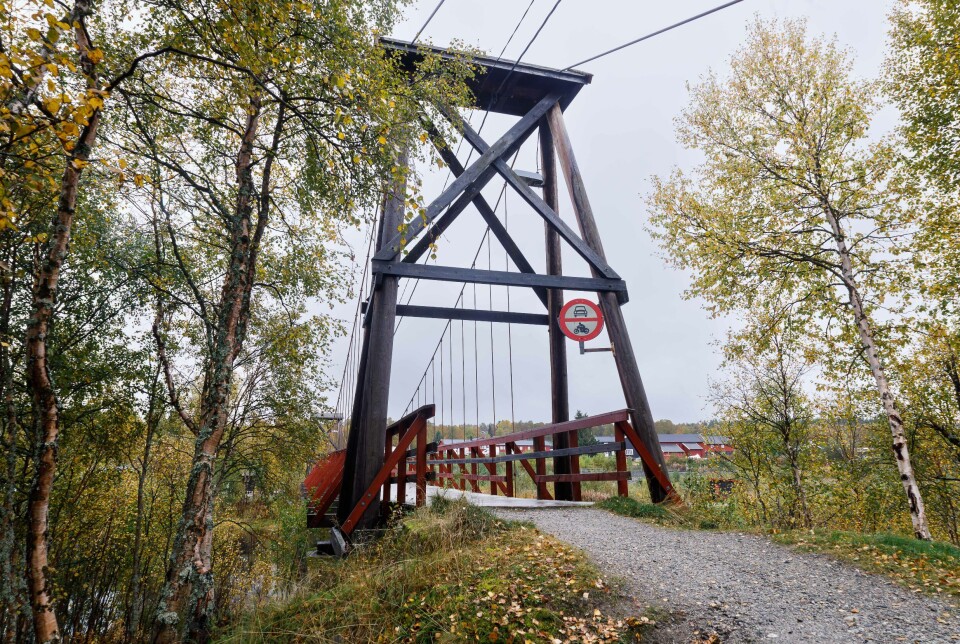 STØBURA: Nåværende bru har stått der siden 1936.