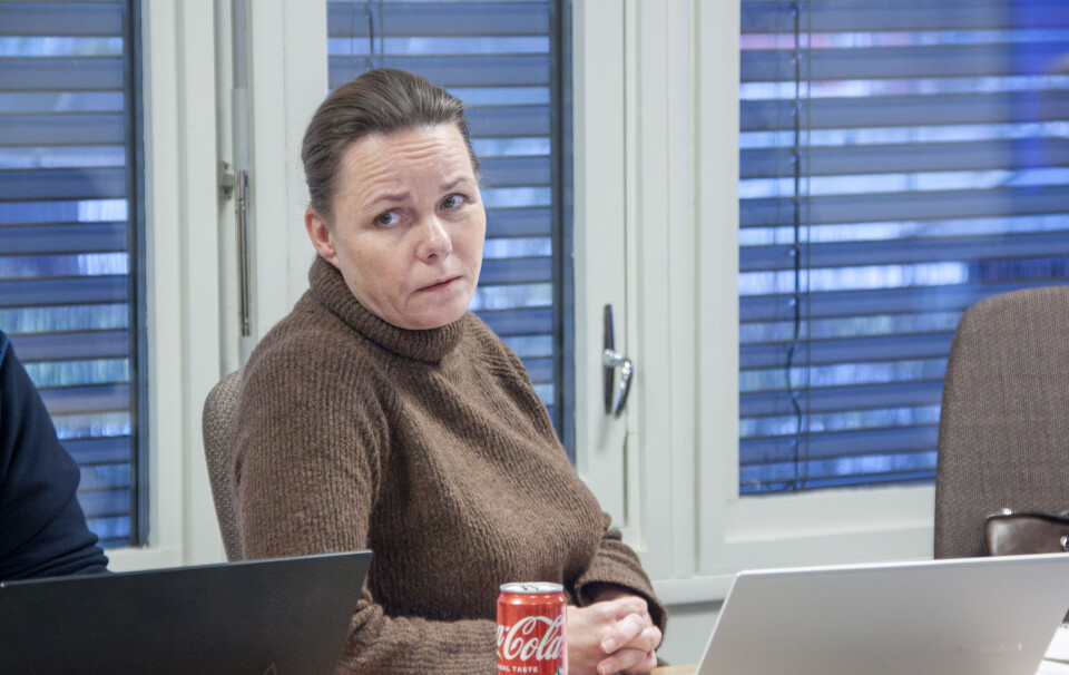 IKKE IMPONERT: Varaordfører Liv Grete Heksem (Sp) har lite til overs for kritikken fra Framtida Holtålens Arve Hitterdal og Per Bakken Grindstad. Her fra formannskapsmøtet 12. november.