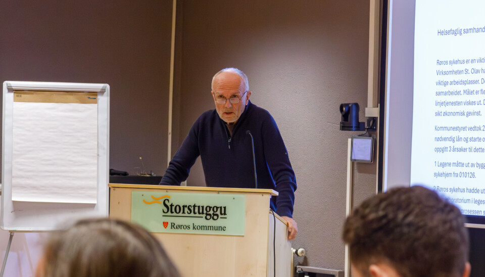 VIL BREMSE: Per Arne Gjelsvik (V) mener man bør sette på bremsen for rehabilitering av legesenteret i påvente av nye vurderinger og planer, for å sikre at bygget oppfyller de krav St. Olavs hospital setter til et nytt laboratorium.