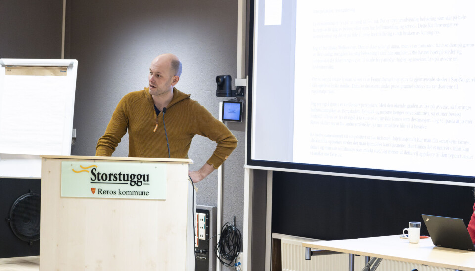 INTERPELLANT: Christer Tronsmed (Ap) presenterte sin første interpellasjon.