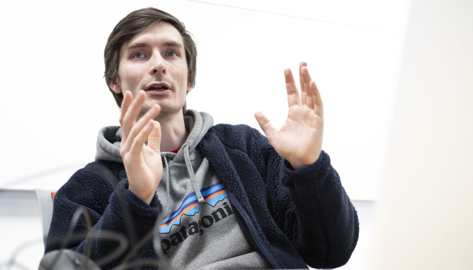 ENGASJERT: Nicklas Danielsen har blant annet ansvar for prosjekter innenfor sørsamisk kulturhistorie og har vært prosjektleder i et forprosjekt om sørsamiske stedsnavn.