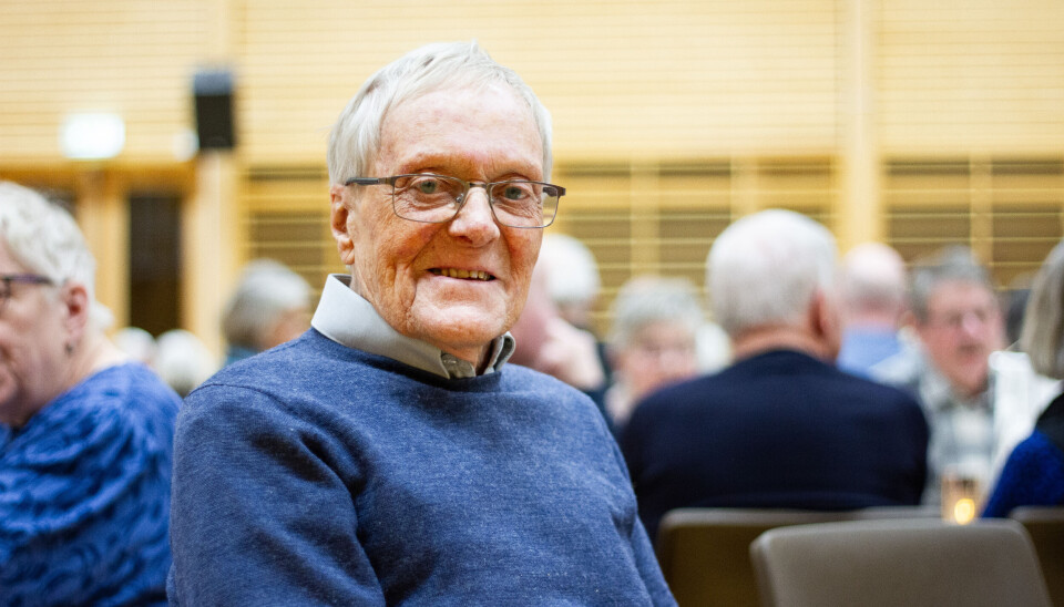 LHL 50 ÅR: Einar Bakken (92) var en av 16o LHL-medlemmer som var med og kasta glans på lokallagets bursdagsfeiring hos Unicare Røros torsdag kveld.