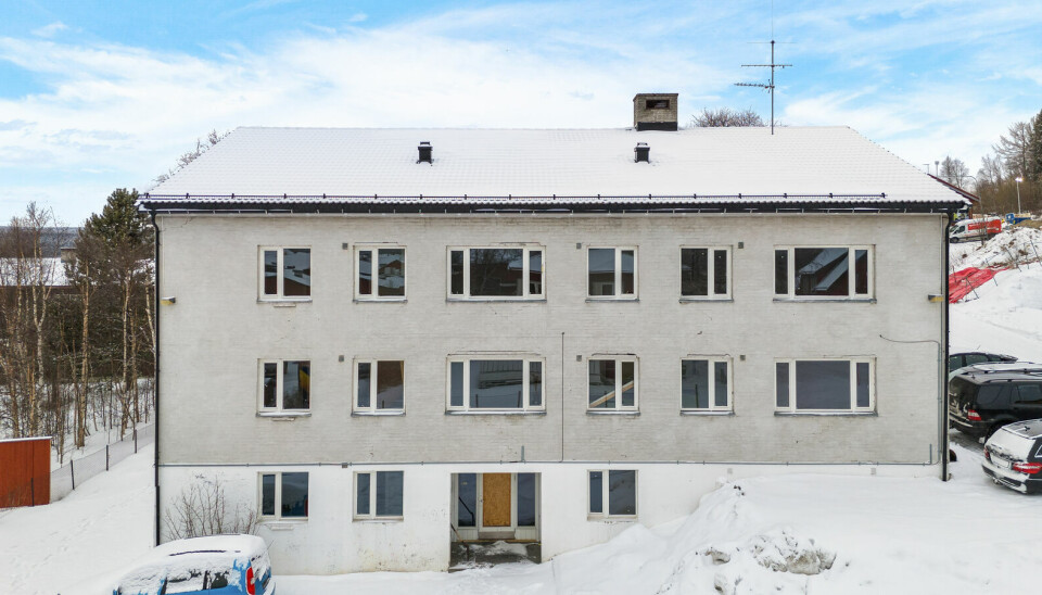 SØSTERHJEMMET: Slik ser fronten av søsterhjemmet ut i dag.