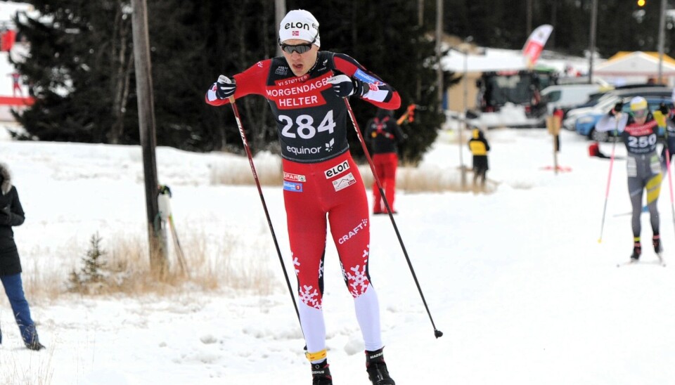 TOPPLØP: Vegard Sivertsgård føler det er mulig å gå seg inn i World Cup-diskusjonen selv om det nåløyet er syltrangt.