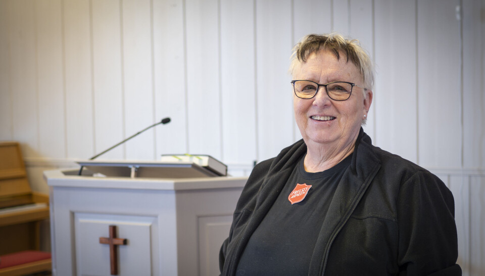 VIL GJERNE TAKKE: Marie Skuland ved Frelsesarmeen på Røros vil gjerne få takke rørossamfunnet for hjelpa.