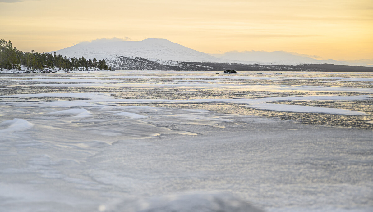 Vinter Mars Det har vært mars-vær i hele vinter