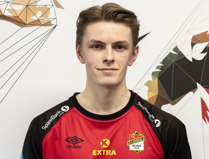 FREMADSTORMENDE: Mathias Kosberg Holm er opprinnelig fra Røros og har nylig signert proffkontrakt med 2. divisjonslaget Stjørdals-Blink.