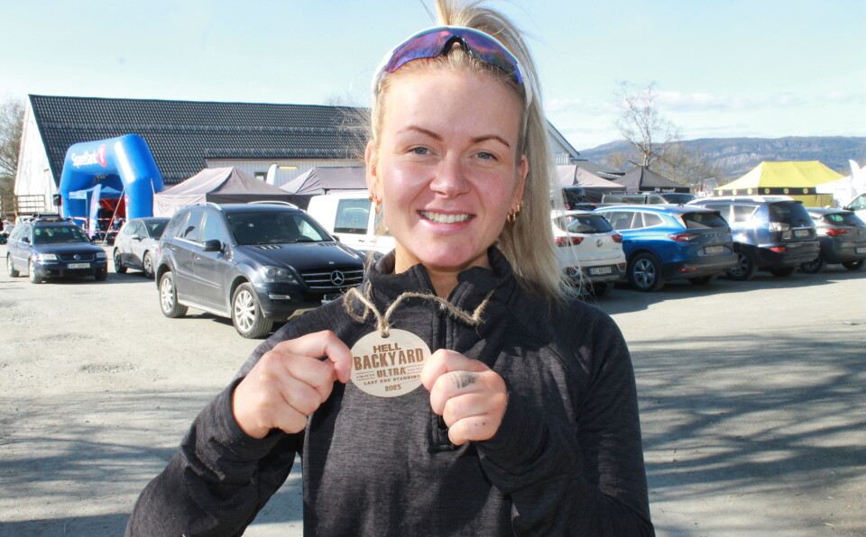 UTHOLDENDE: Inger Lise Nyrud imponerte da hun debuterte som ultraløper i Hell Backyard i helga. Til høsten venter større utfordringer.